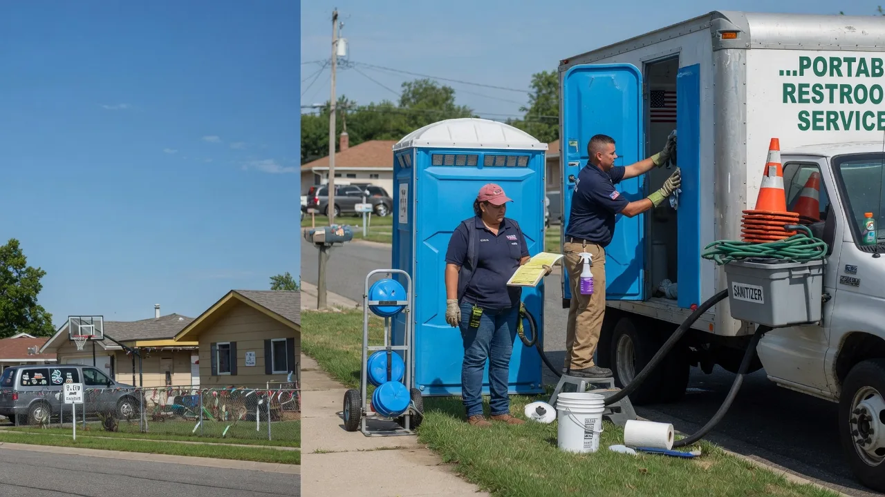 Portable Toilet Rental in Clarence, IA near me